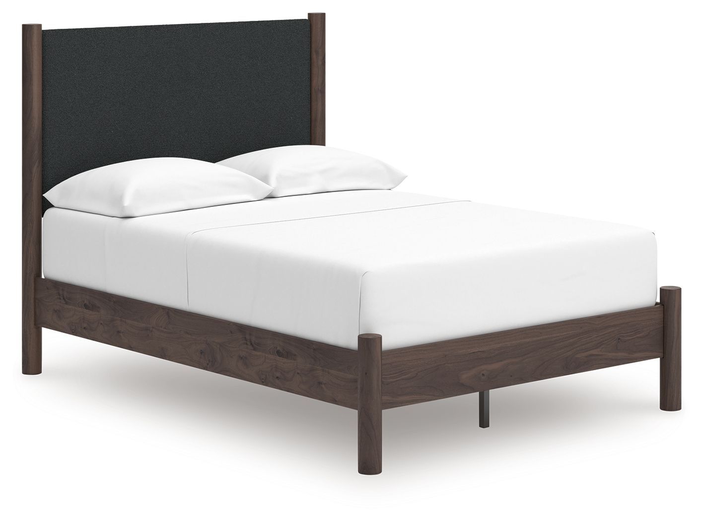 Pamytta - Upholstered Panel Platform Bed, Size: Full