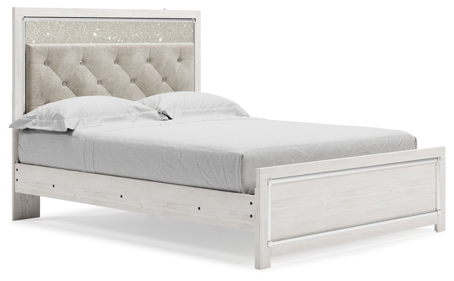 Altyra - Upholstered Panel Bed, Size: Queen