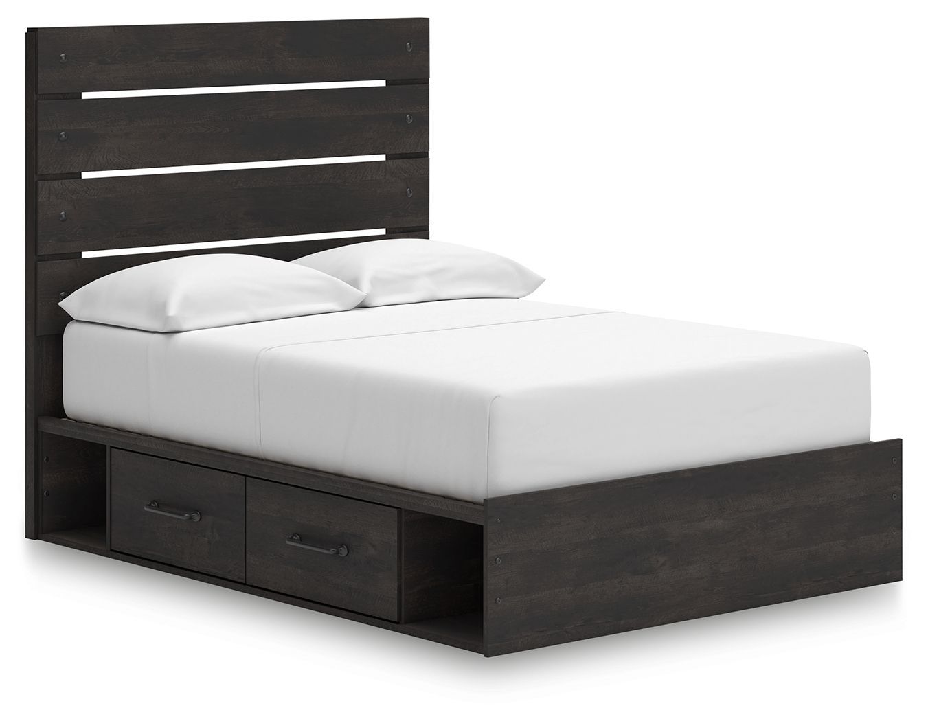Hollivern - Panel Storage Bed, Size: Full