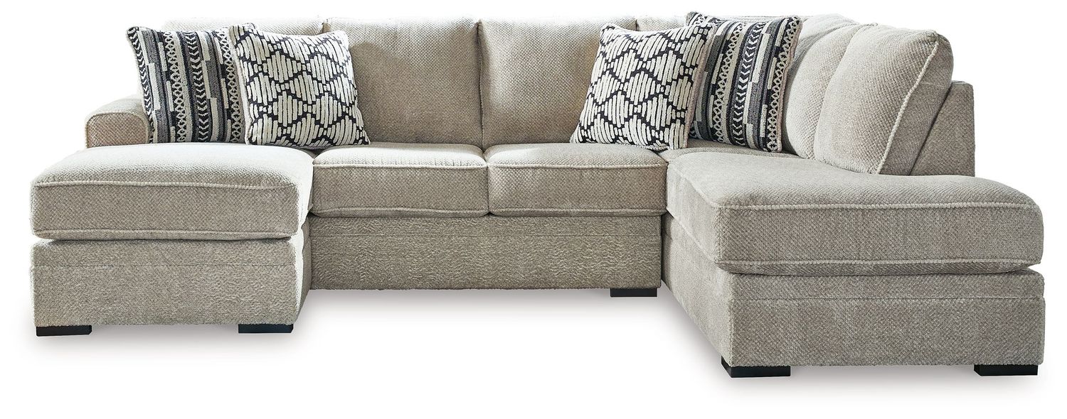 Calnita - Sectional, Configuration: 2 Pc. Right Arm Facing Corner Chaise Sectional