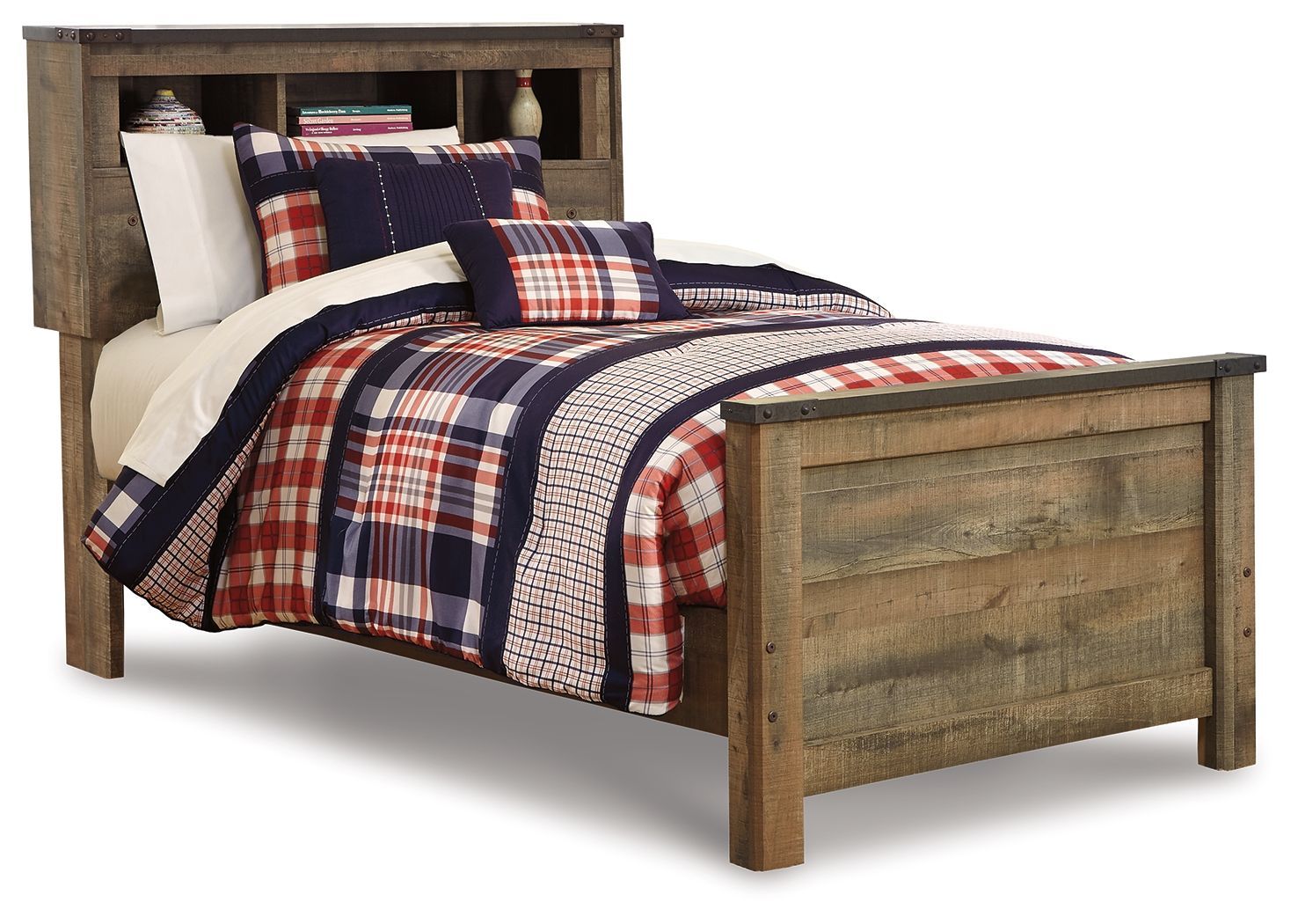 Trinell - Bookcase Bed, Size: Twin