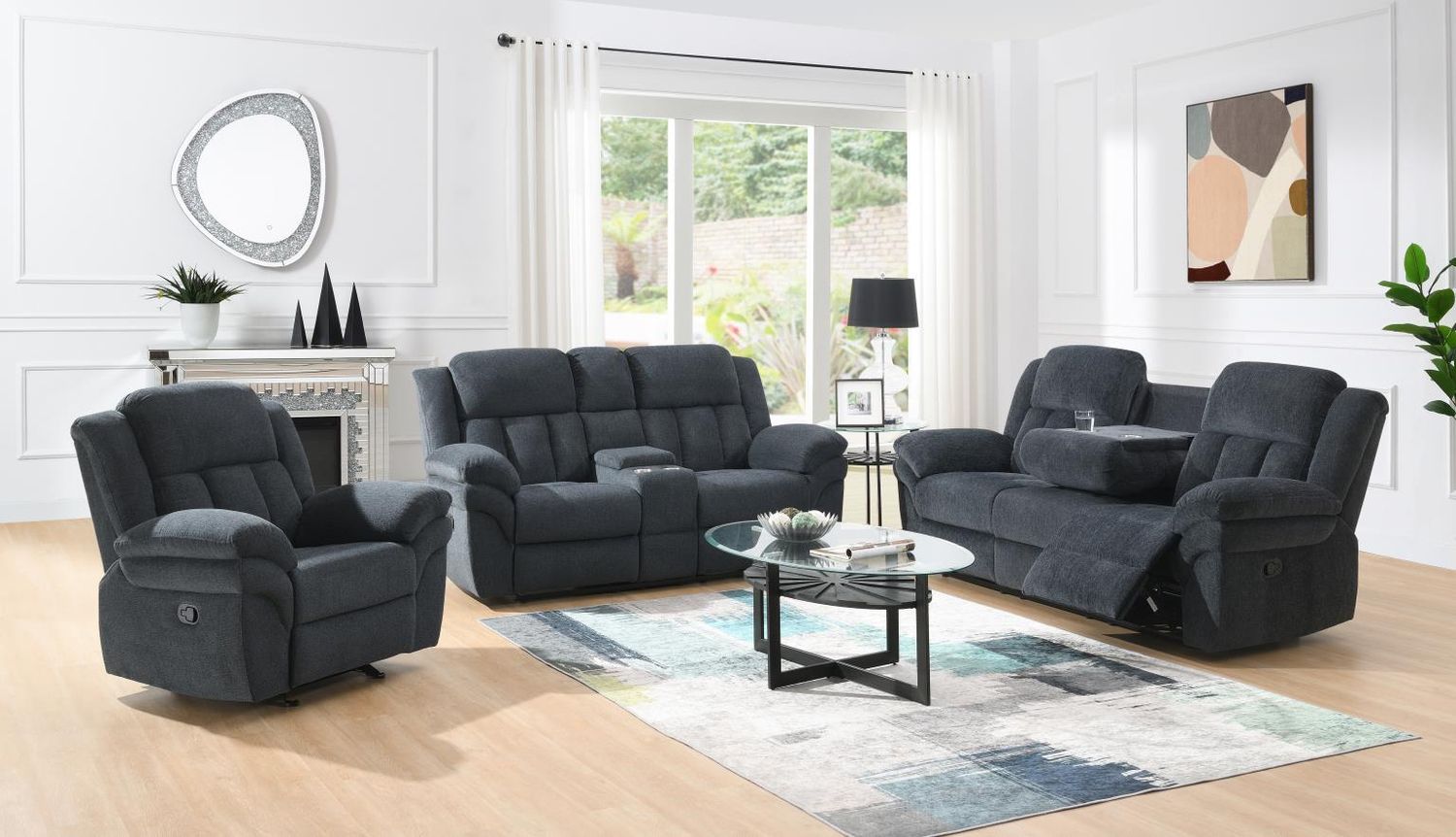 U179 - Living Room Set, Sets: 2 Pc. Reclining Sofa, Loveseat