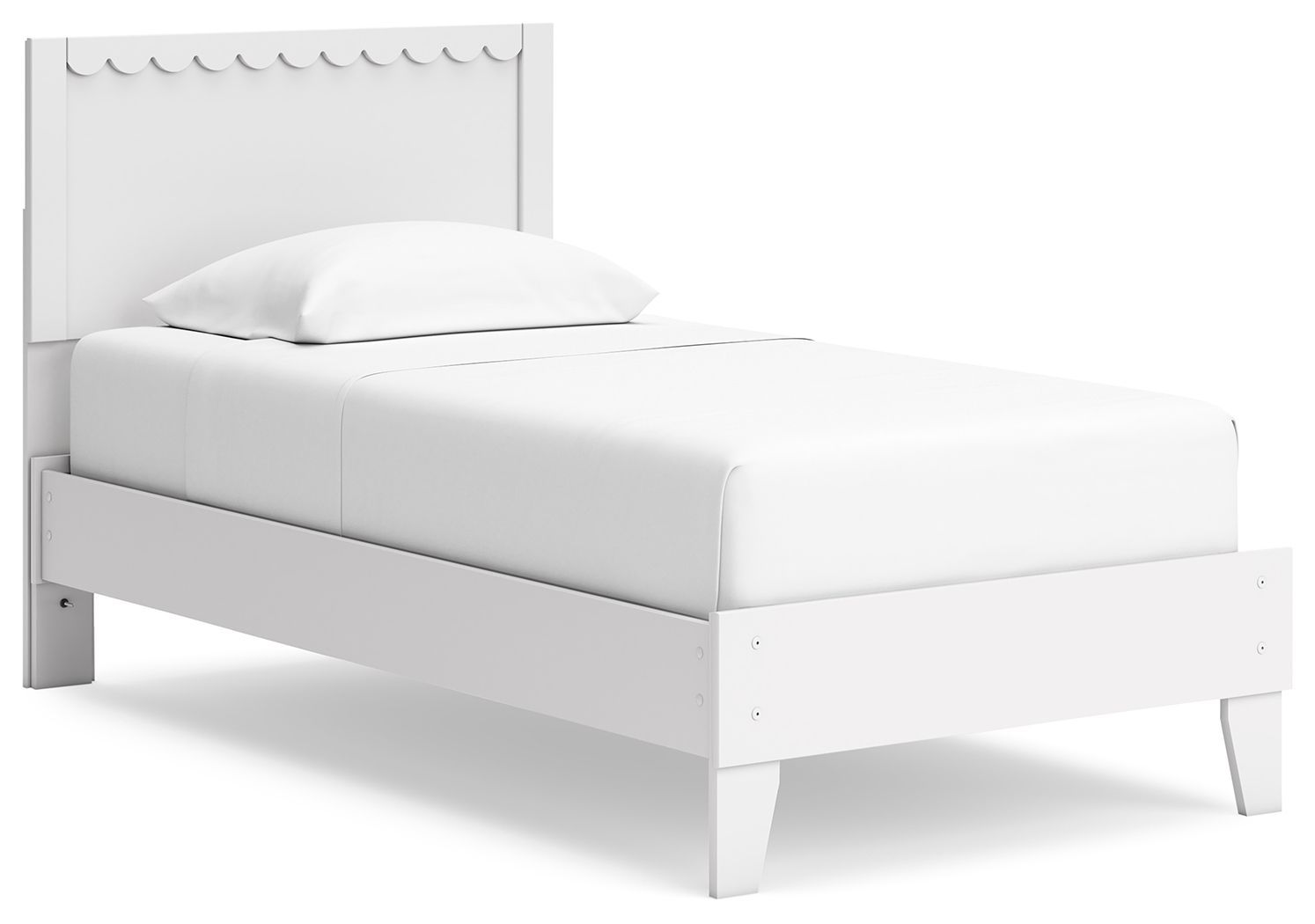 Hallityn - Panel Platform Bed, Size: Twin