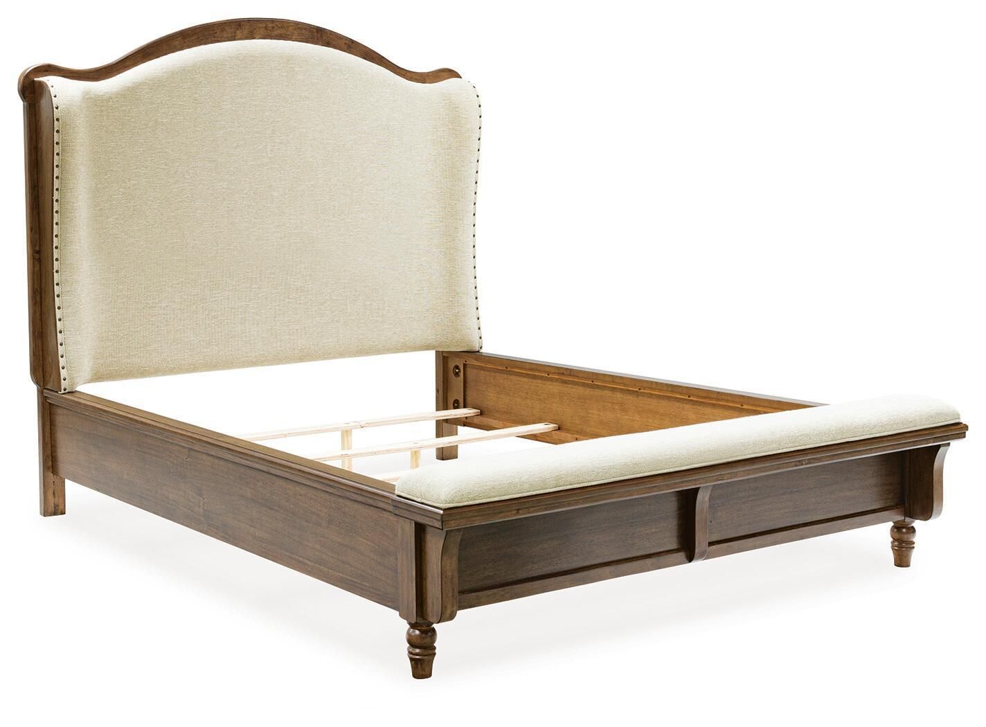 Sturlayne - Upholstered Panel Bed, Size: Queen