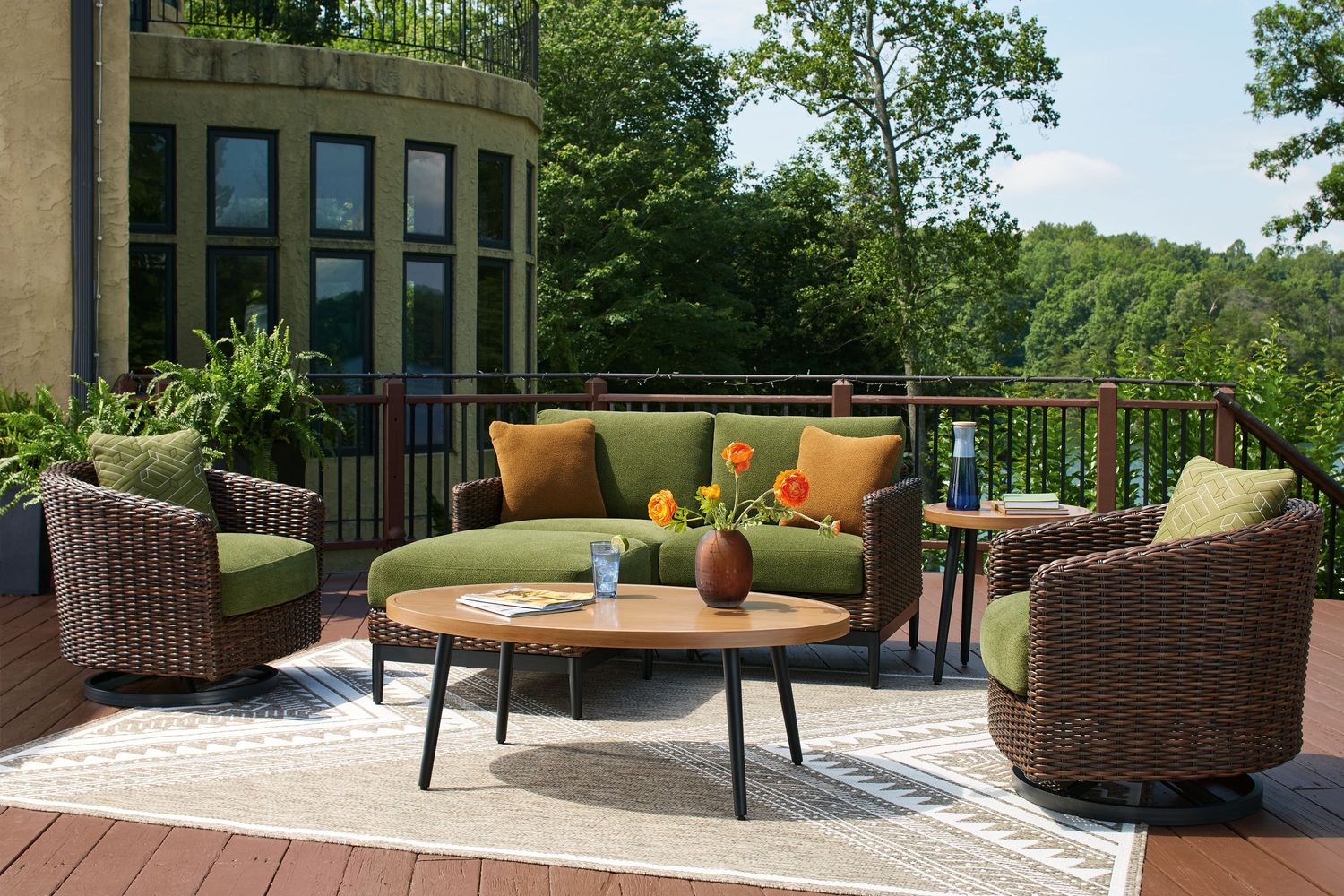 Horizon Hall - Lounge Set, Sets: 6 Pc. Lounge Set With Loveseat