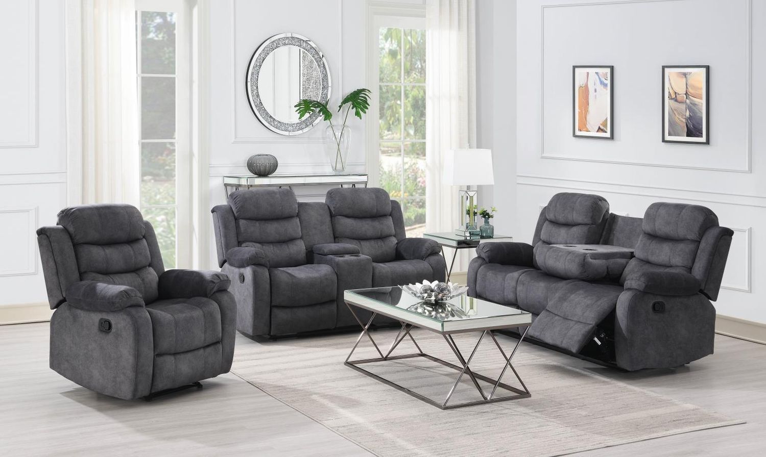 U194 - Living Room Set, Sets: 2 Pc. Reclining Sofa, Loveseat