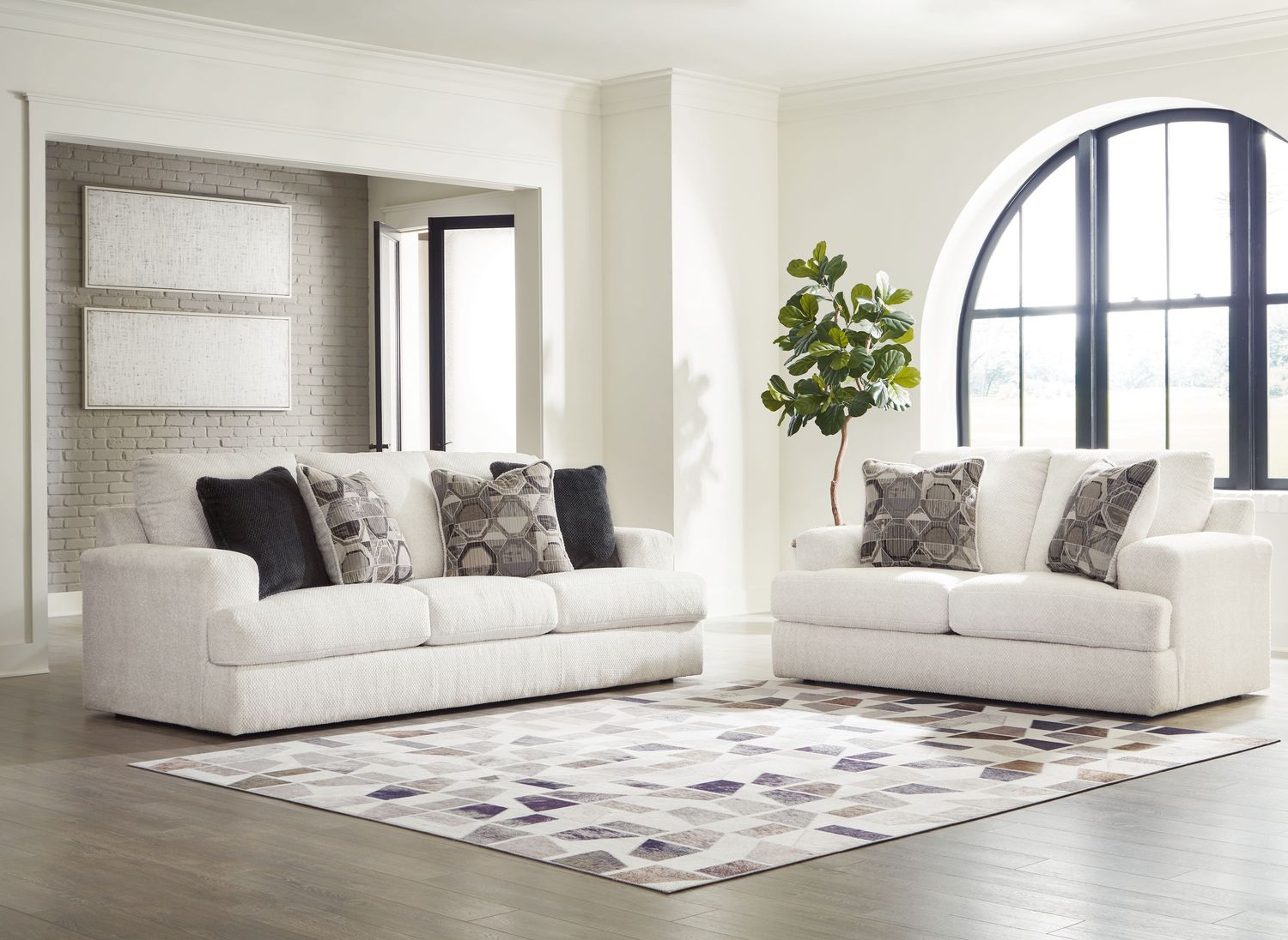Karinne - Living Room Set, Sets: 2 Pc. Sofa, Loveseat