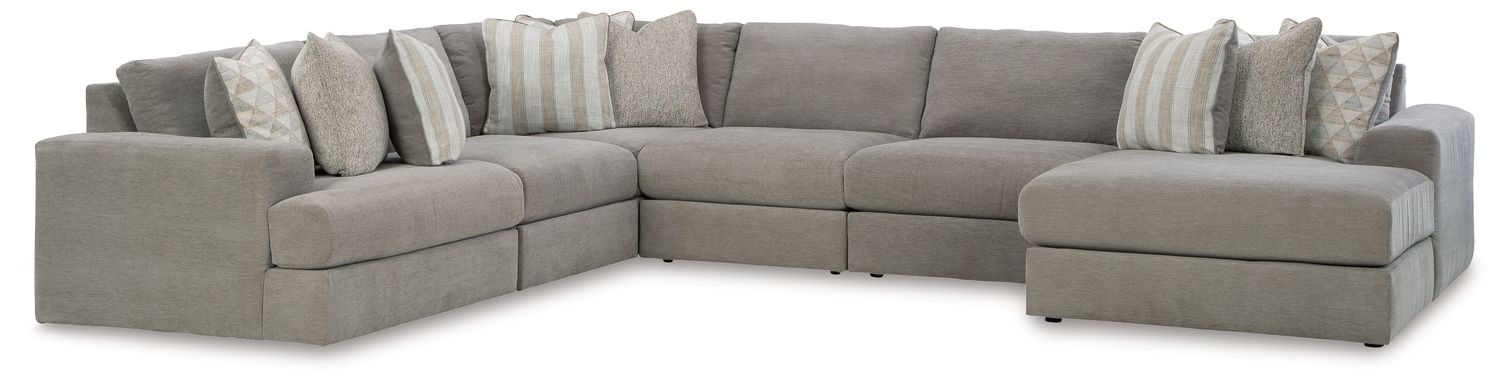 Avaliyah - Sectional, Configuration: 6 Pc. Right Arm Facing Corner Chaise Sectional