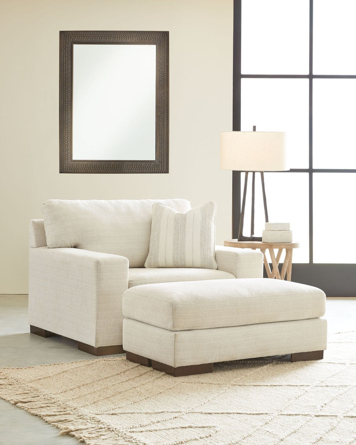 Maggie - Living Room Set, Sets: 2 Pc. Chair And A Half, Ottoman