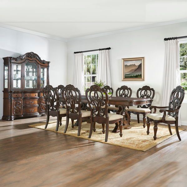 Royale - Dining Set, Sets: 10 Pc. Table, 8 Side Chairs, Buffet
