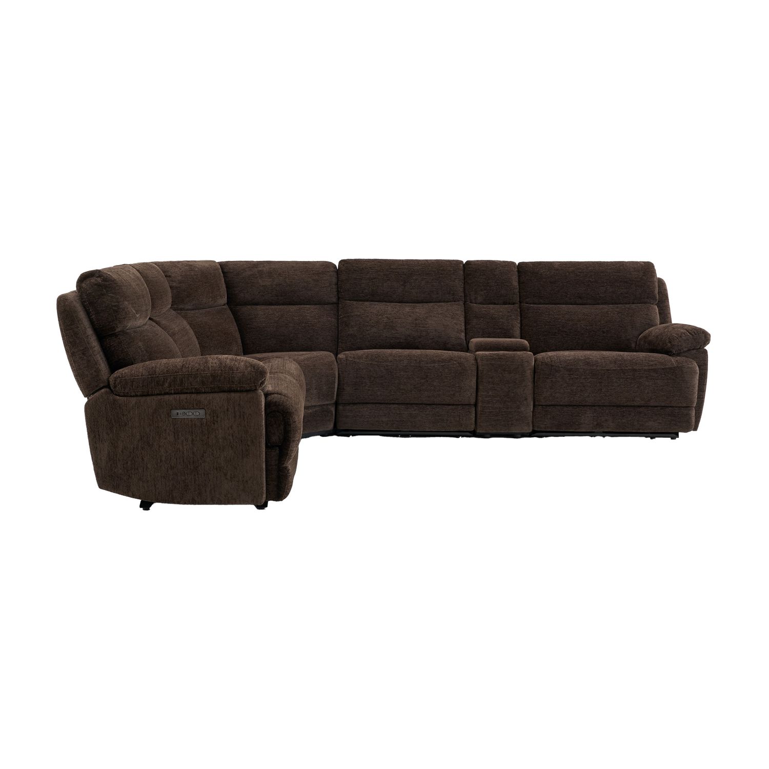 Gatlin - Sectional, Color: Dark Brown