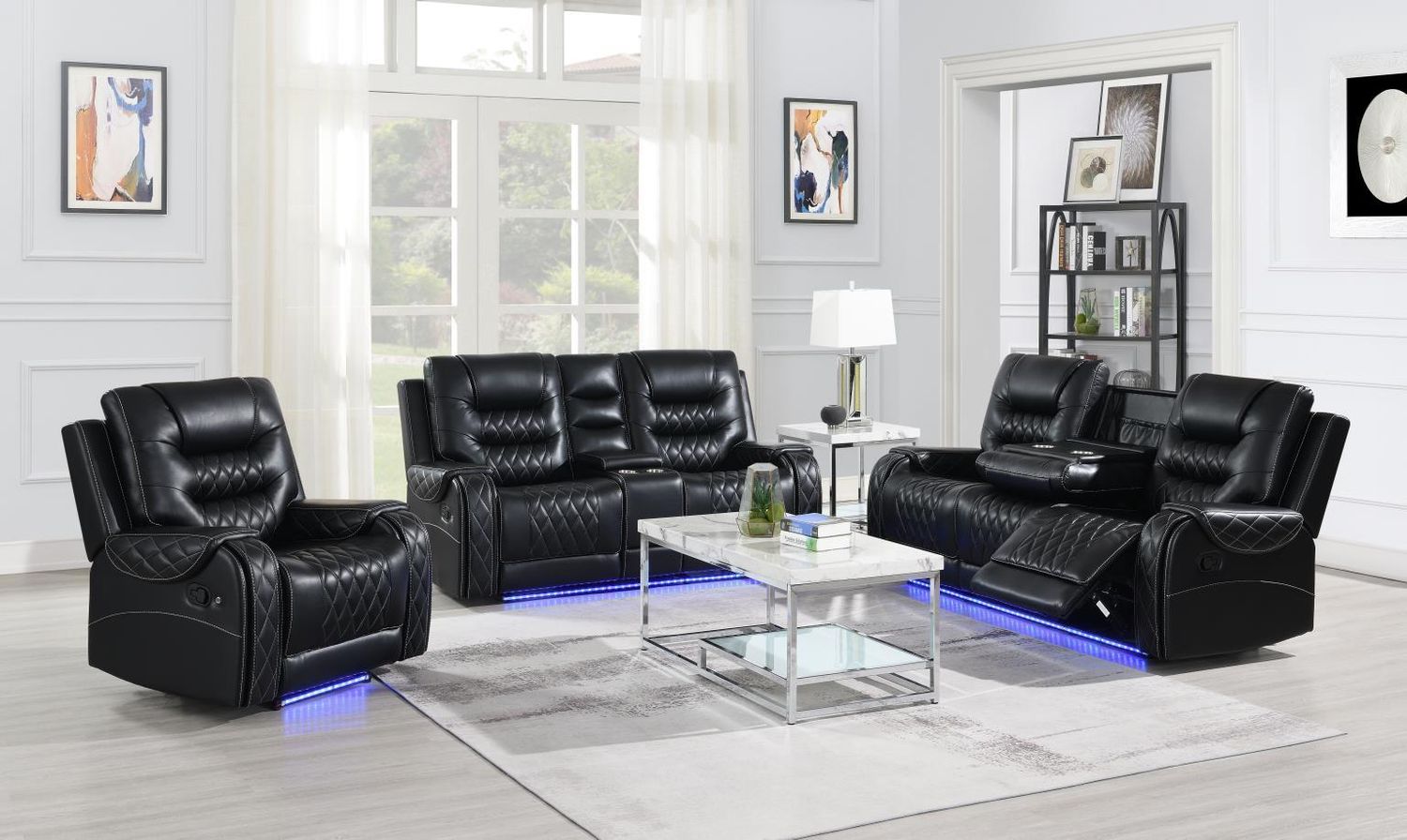 U140 - Living Room Set, Sets: 2 Pc. Reclining Sofa, Loveseat