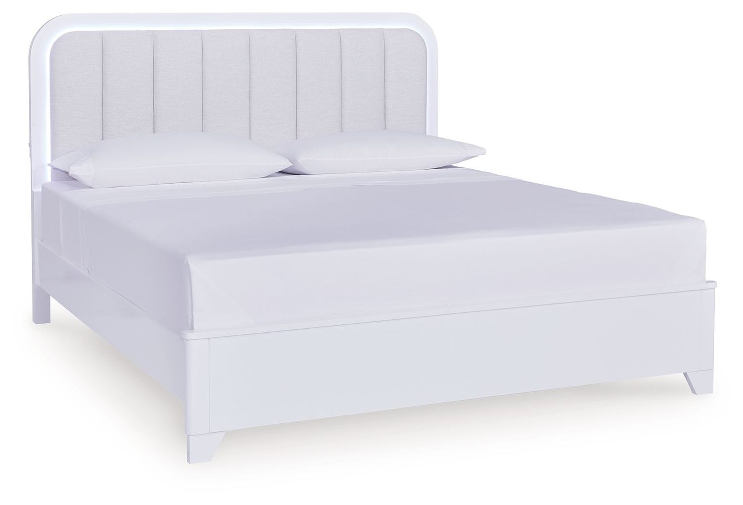 Jarlee - Upholstered Panel Bed, Size: California King