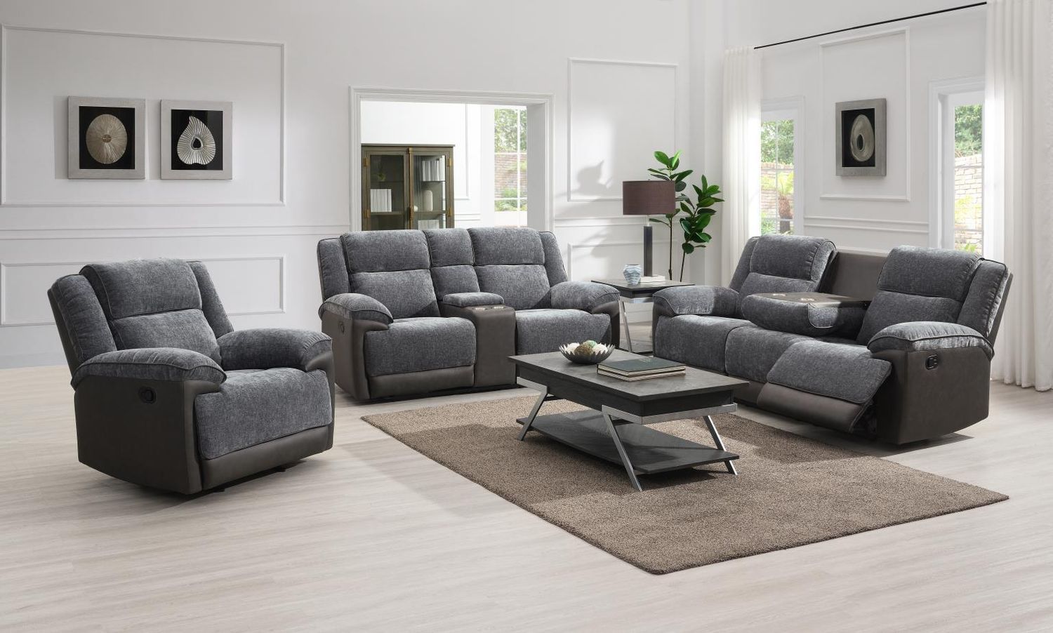 U177 - Living Room Set, Sets: 2 Pc. Sofa, Loveseat