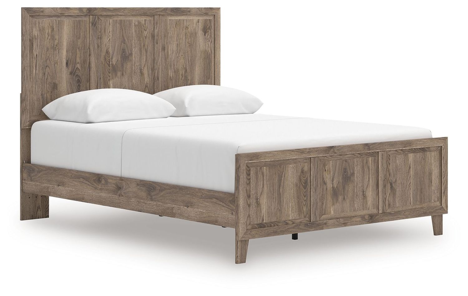 Rusticott - Panel Bed, Size: Queen