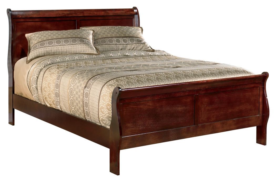Alisdair - Sleigh Bed, Size: California King