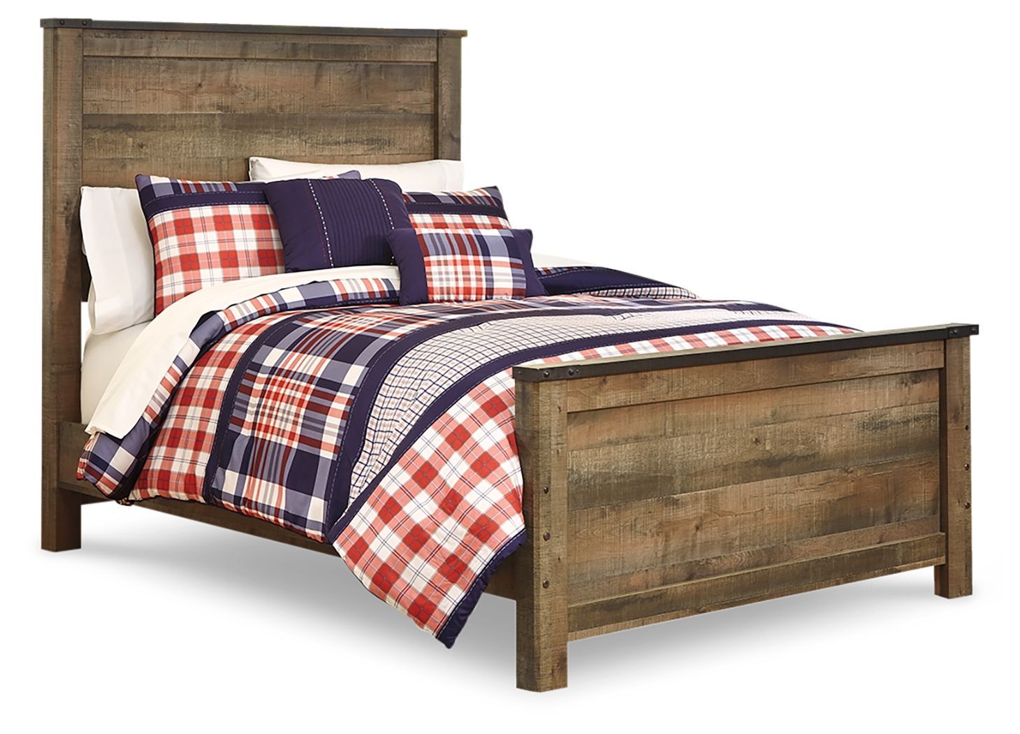 Trinell - Panel Bed, Size: Full, StorageOption: None