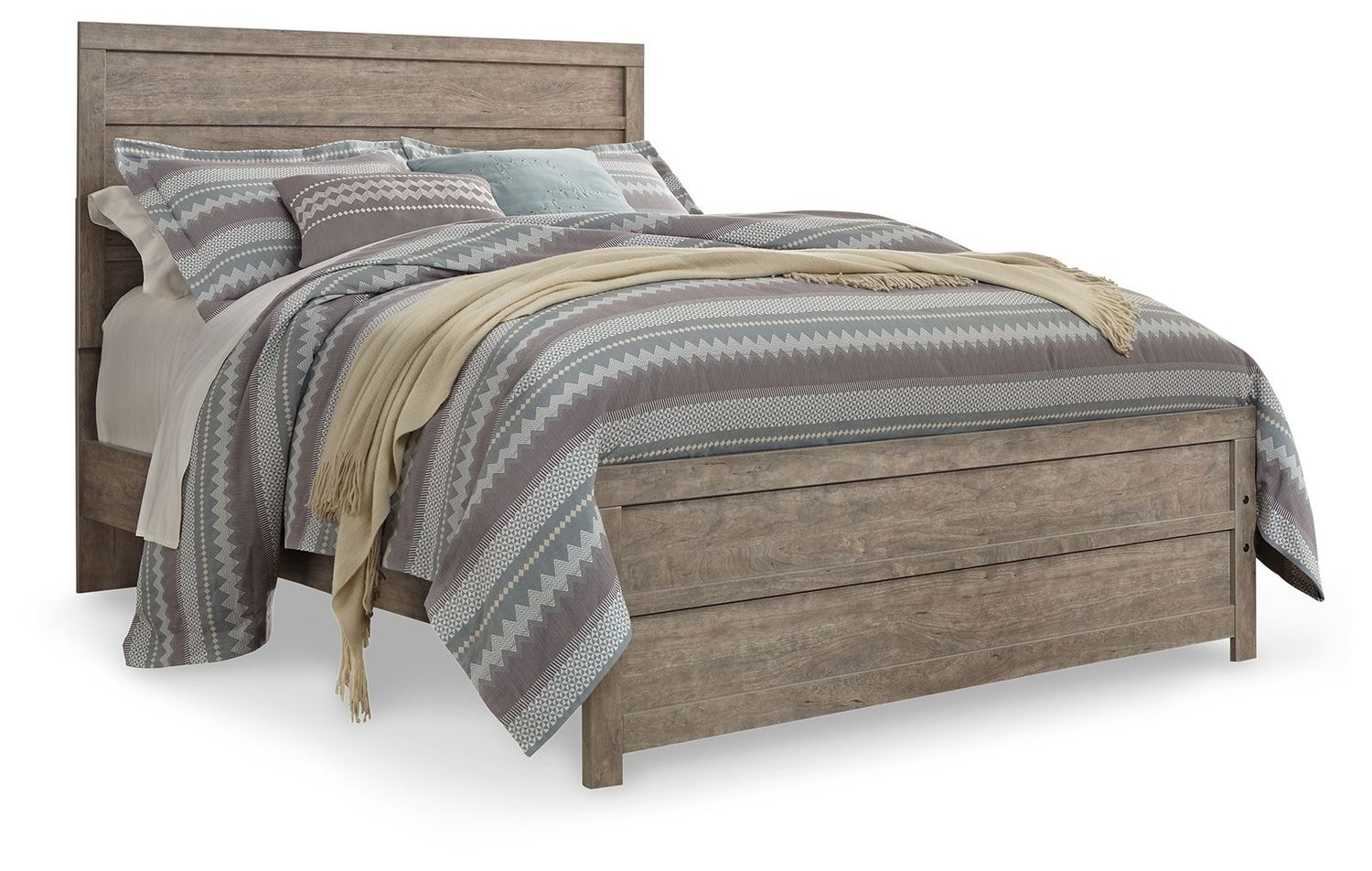Culverbach - Panel Bed, Size: Queen