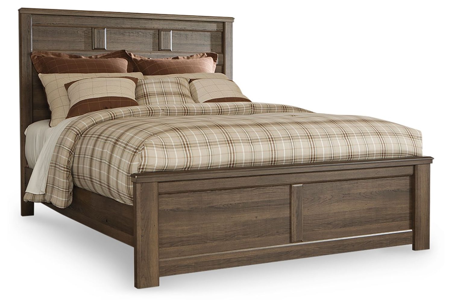 Juararo - Panel Bed, Size: Queen