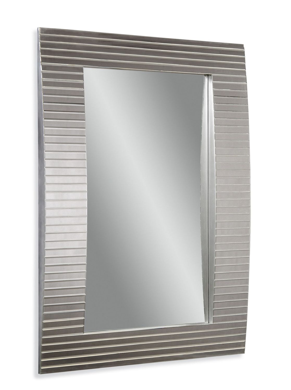 Tambour - Wall Mirror - Silver