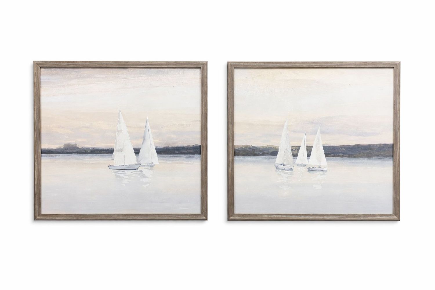 Twilight - Framed Print (Set of 2) - Beige