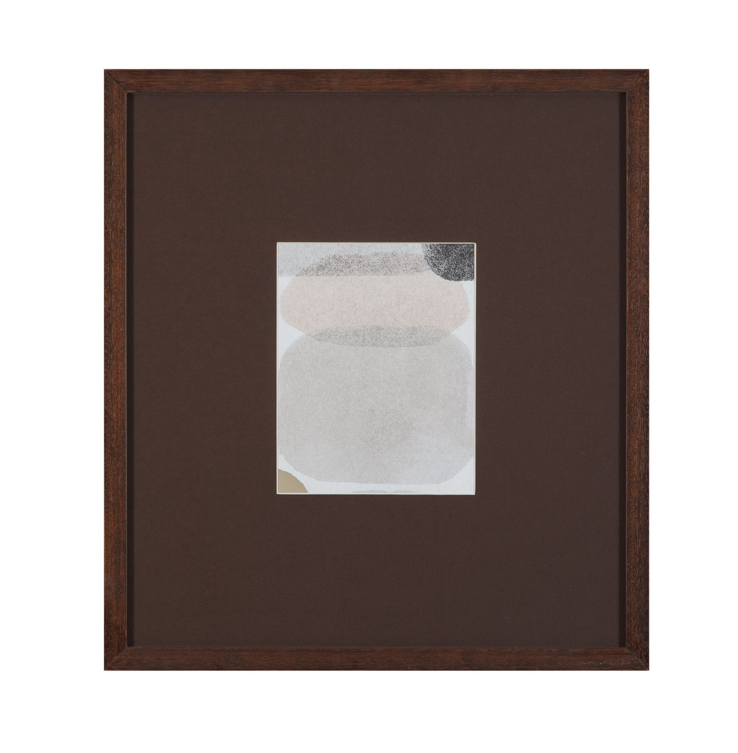 Stone Secrets II Framed Print - Brown