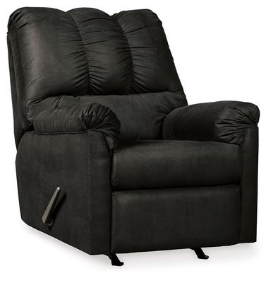 Darcy - Rocker Recliner - Black - Black