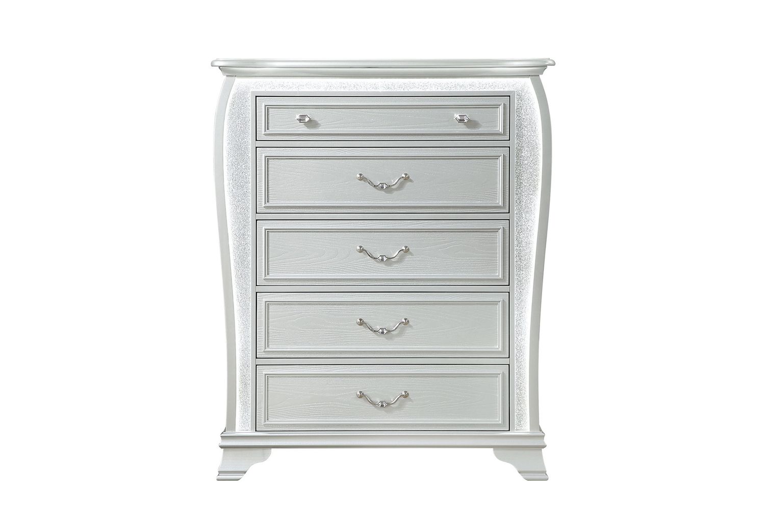 Aria - Chest With LED - Silver