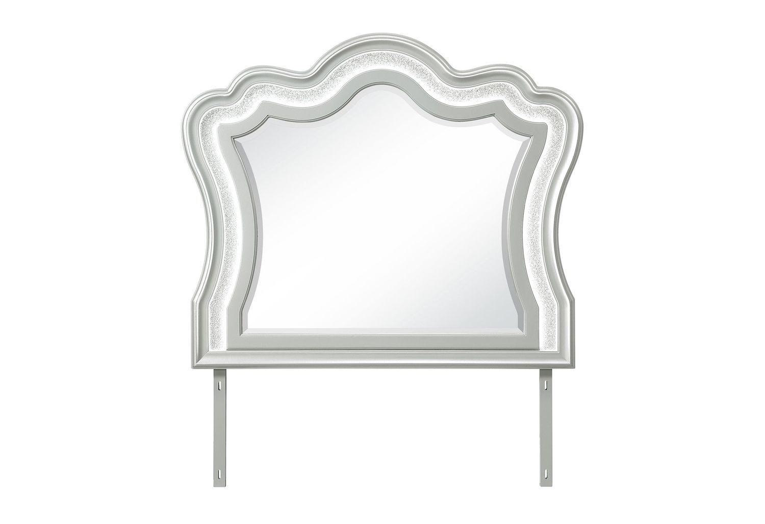 Aria - Mirror With LED - Silver