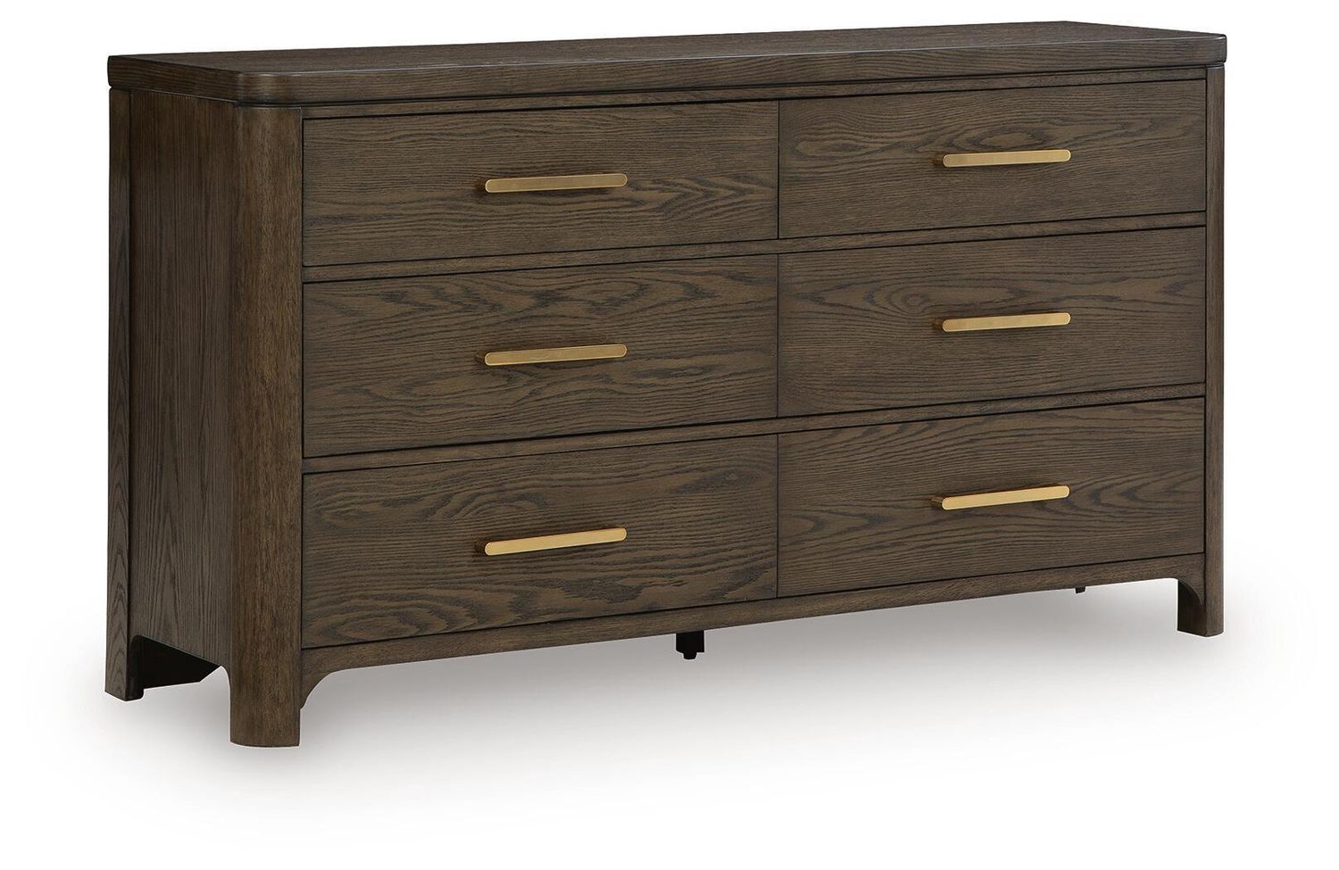 Radkin - Dresser - Burnished Brown - Dark Brown / Dressers