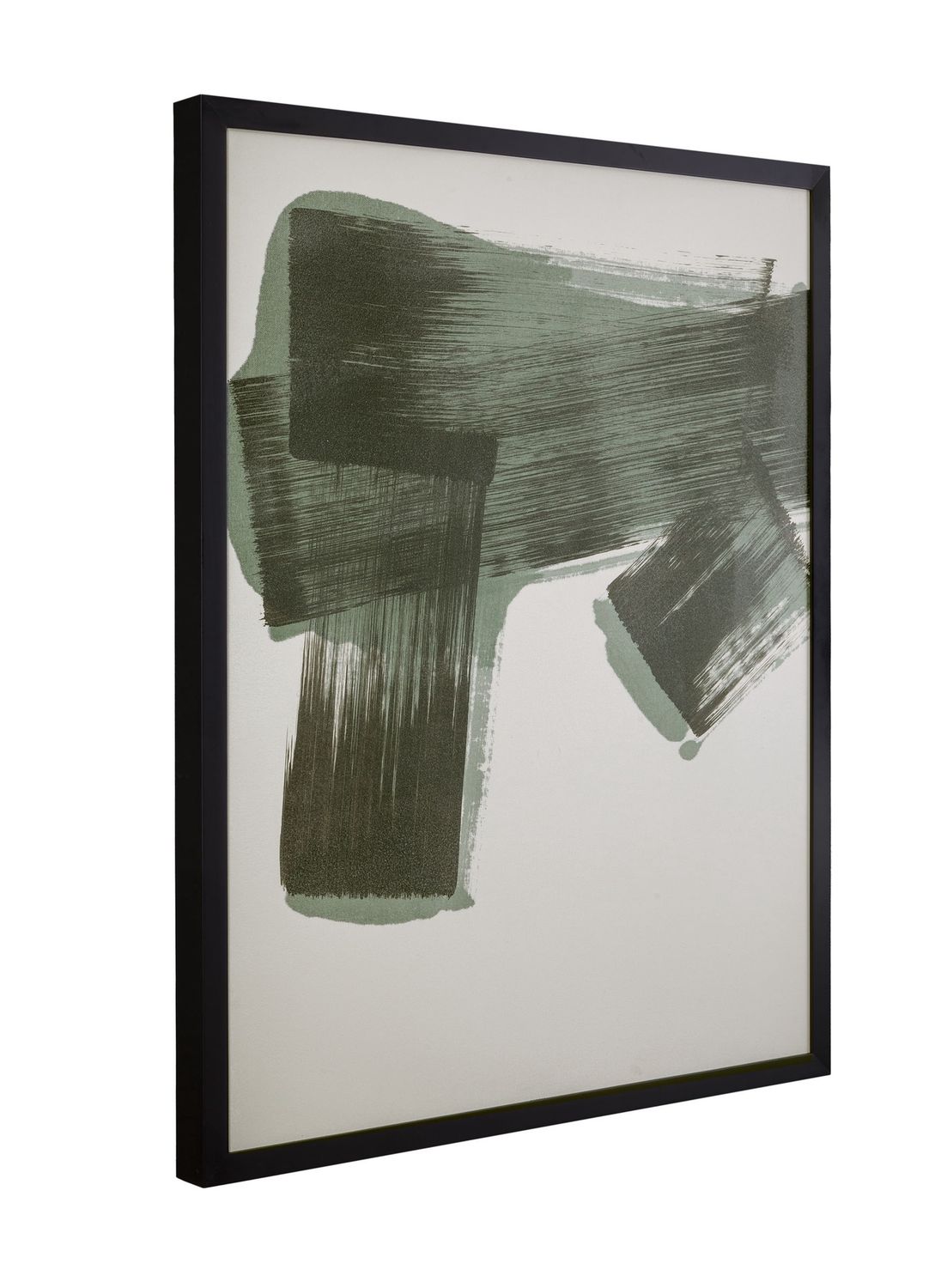 Dynamic Design Framed Print - Black