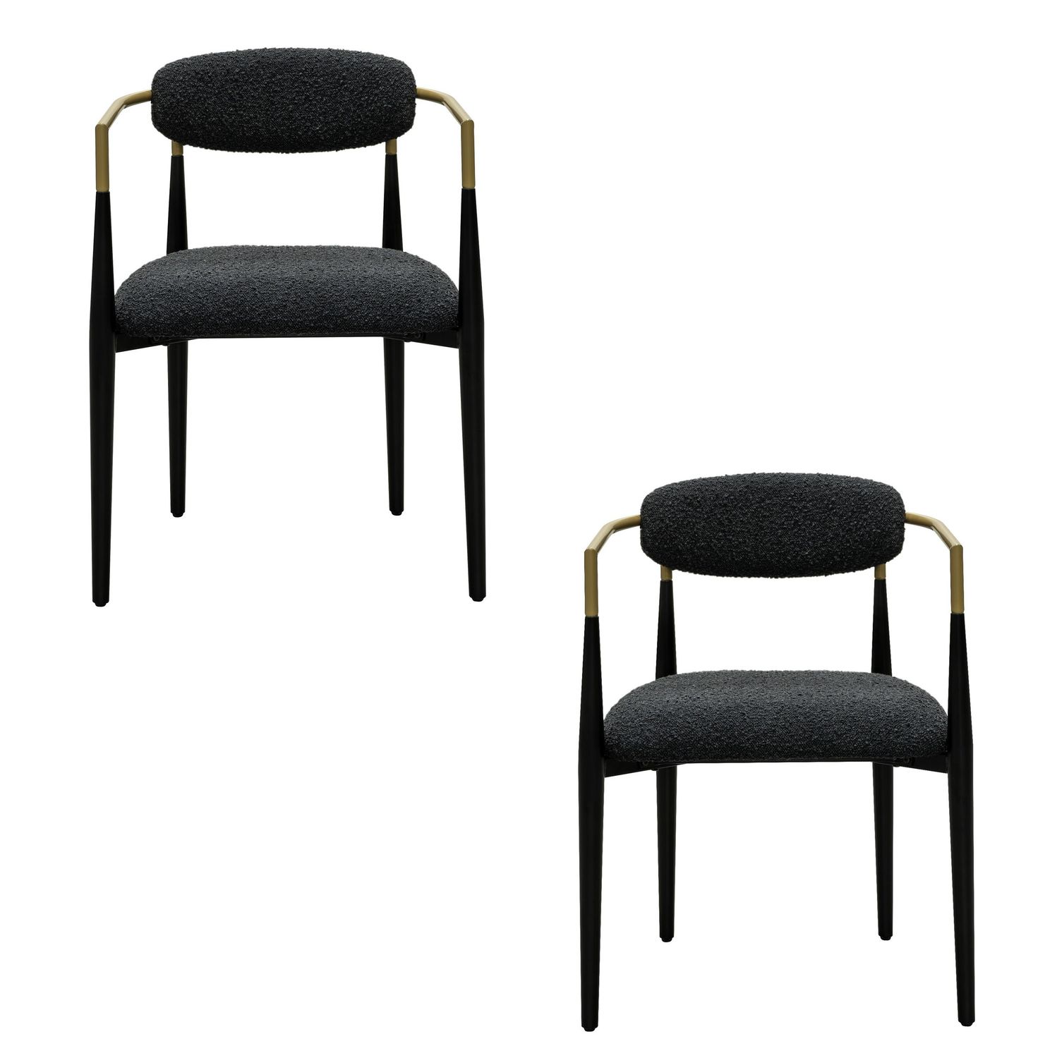 Jenson - Black Dining Chair (Set of 2) - Black