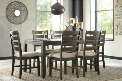 Rokane Dining Table and 6 Chairs