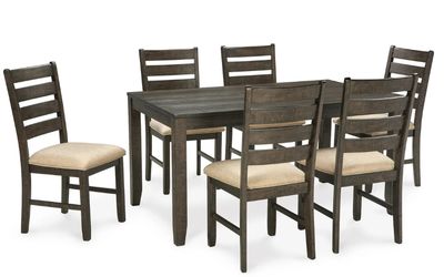 Rokane Dining Table and 6 Chairs