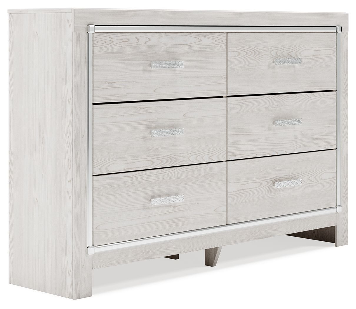 Altyra - Six Drawer Dresser - White - White / Dressers