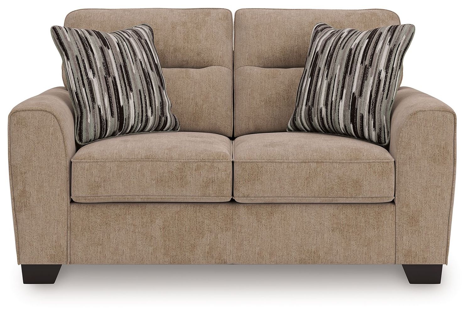 Olten - Loveseat - Mocha - Light Brown