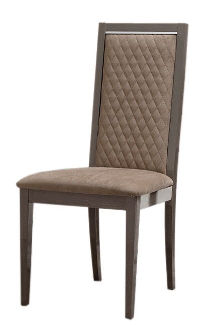 Platinum - Rombi Chair - Dark Brown
