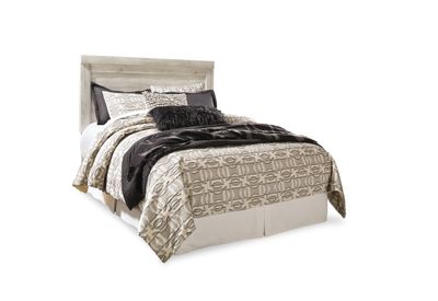 Bellaby - Queen Panel Headboard - Whitewash - Beige / Queen