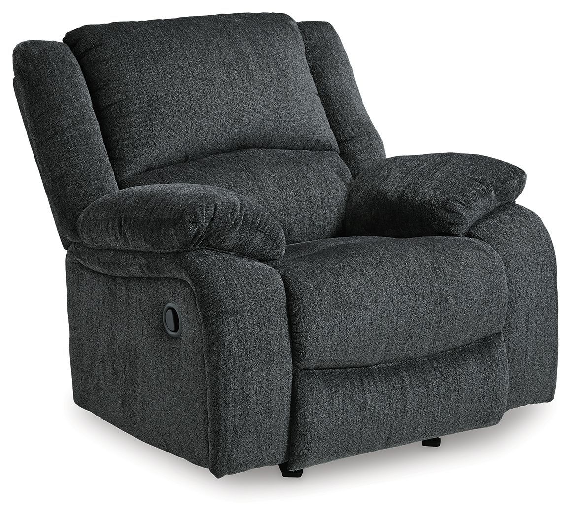 Draycoll - Rocker Recliner - Dark Gray - Dark Gray / Rocker Chairs