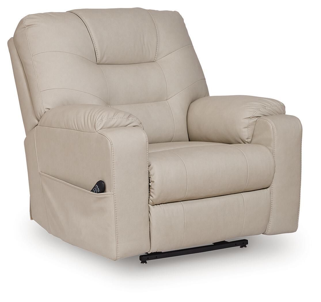 Belmone Pike - Power Lift Recliner - Sand - Beige