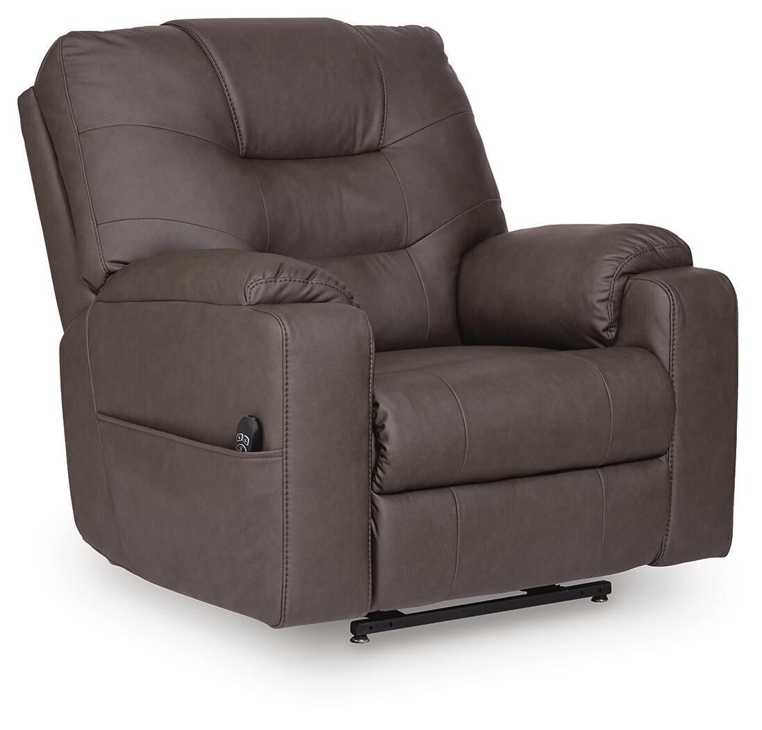 Belmone Pike - Power Lift Recliner - Gunmetal - Dark Gray