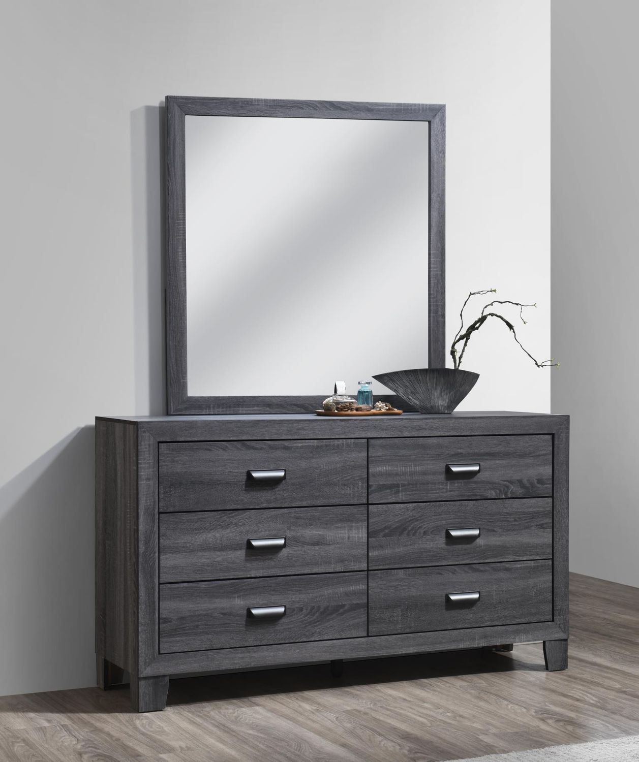 B519 - Dresser - Dark Gray