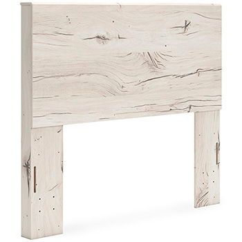 Lawroy - Full Panel Headboard - Light Natural - Beige / Full