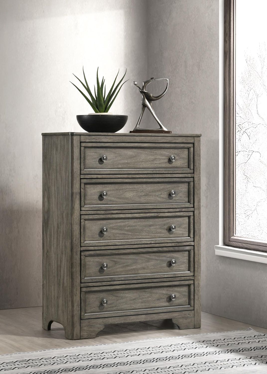 B316 - Chest - Antique Gray