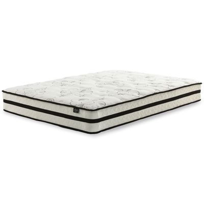 Chime 10 Inch Hybrid - 10" Full Mattress - White - White / Full