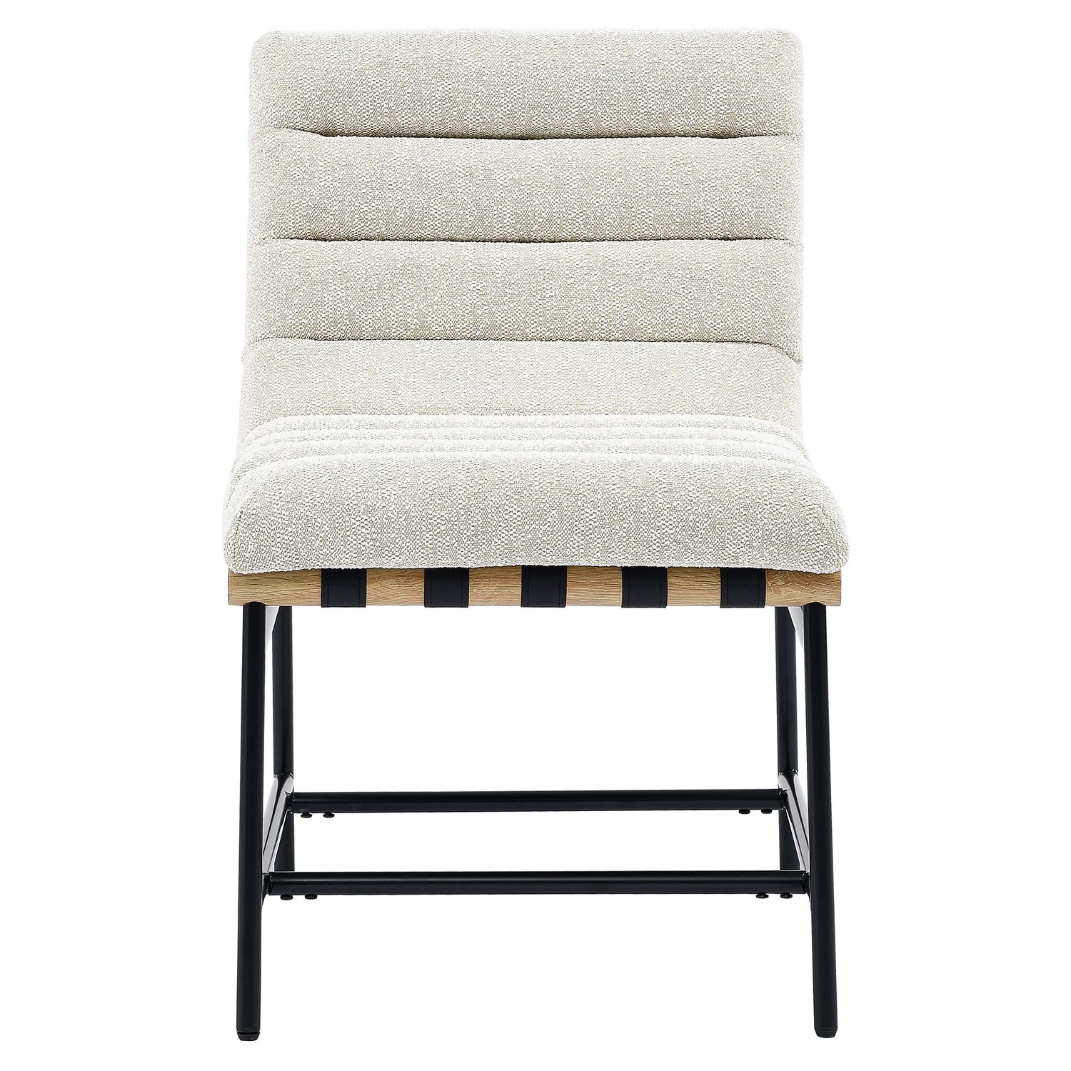 Nicco - Polyester Dining Chair (Set of 2) - White - White
