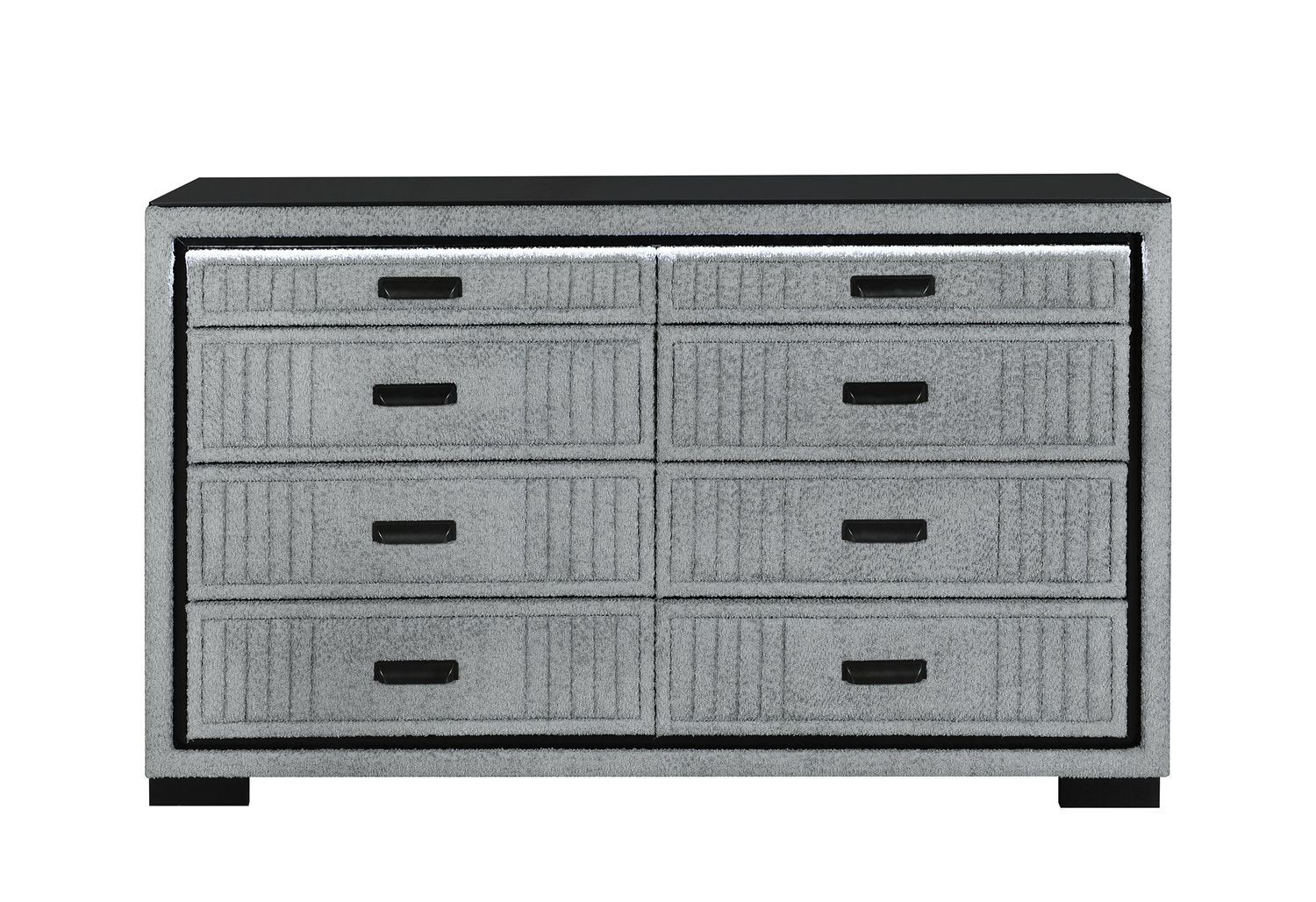 Isabella - Dresser With LED - Gray