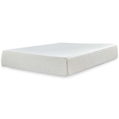 Chime 12 Inch Memory Foam - California King Mattress - 12-inch - White - White / California King