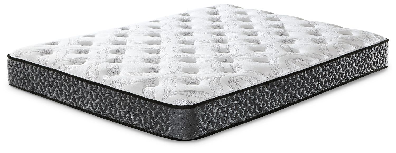 8 Inch Bonnell Hybrid - California King Mattress - White - White / California King