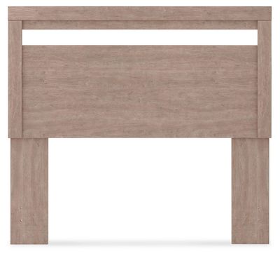 Flannia - Full Panel Headboard - Gray